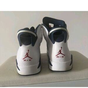 Jordan Athletic Shoes - White and Red Accents